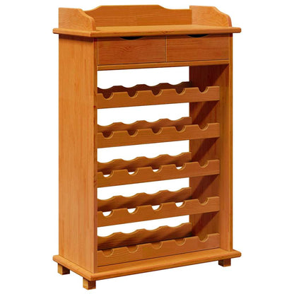 Vinställ Brun 90 x 60 x 30 cm Massiv furu