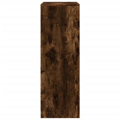 Skänk Rökfärgad Ek LED 77x34x100 cm