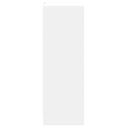 Skänk Vit LED 72x34x100 cm