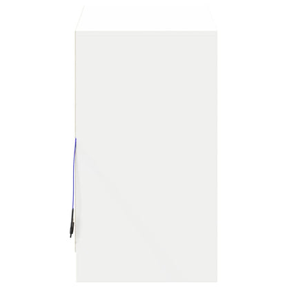 Skänk Vit LED 72x34x61 cm