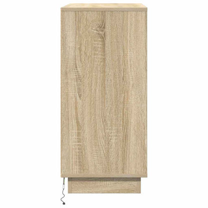 Skänk med hylla Sonoma-ek 71 x 34.5 x 75 cm Konstruerat trä
