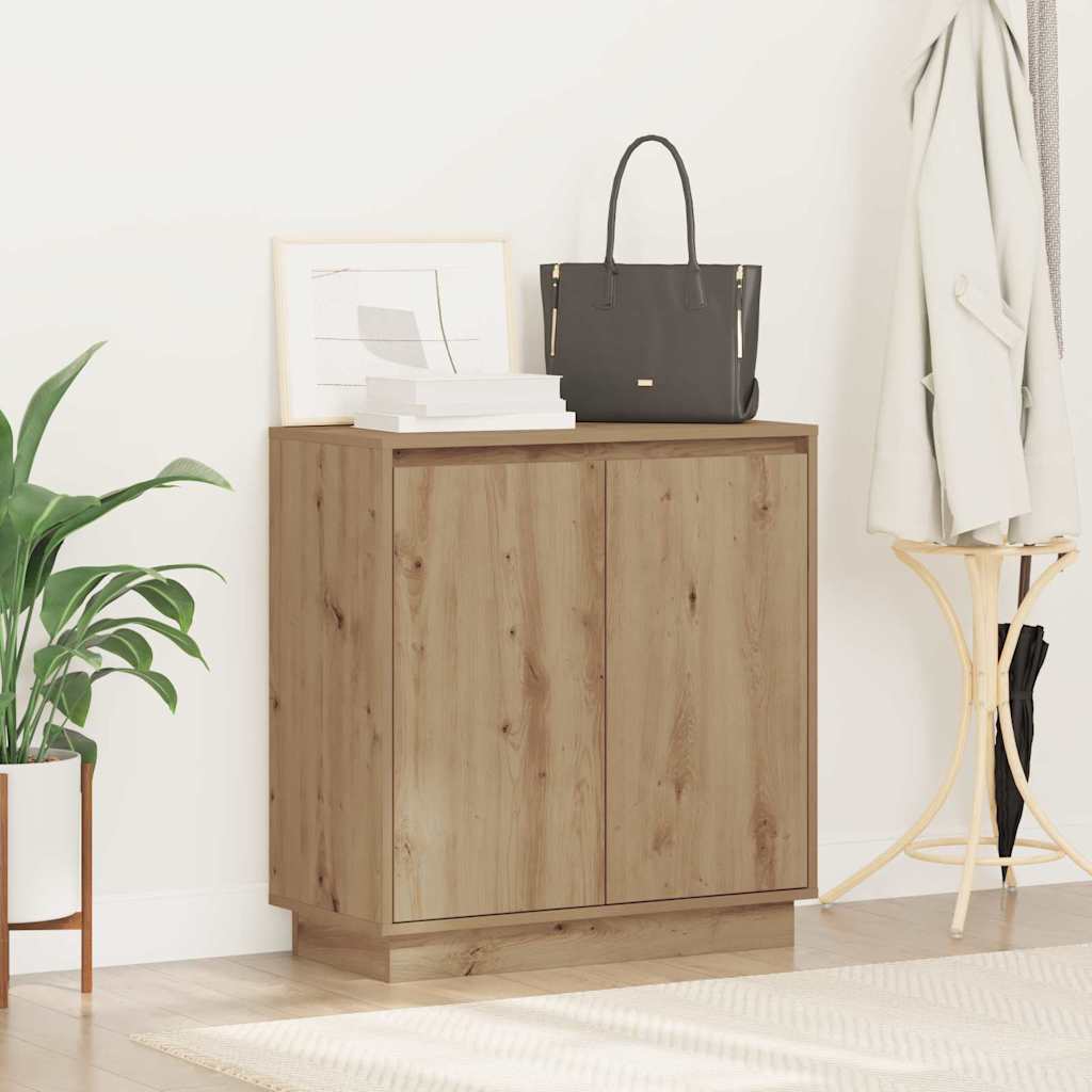 Skänk med hylla Artisan Ek 71 x 34.5 x 75 cm Konstruerat trä