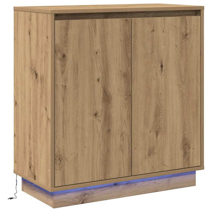 Skänk med hylla Artisan Ek 71 x 34.5 x 75 cm Konstruerat trä
