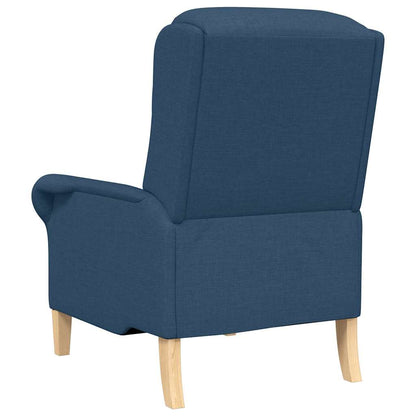 Fåtölj Blå 76 x 94 x 102 cm tyg