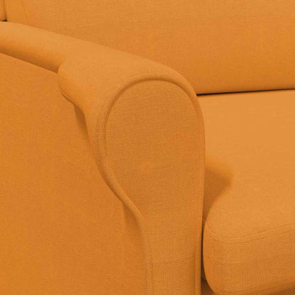 Fåtölj Gul Mörkgul 76 x 94 x 102 cm tyg