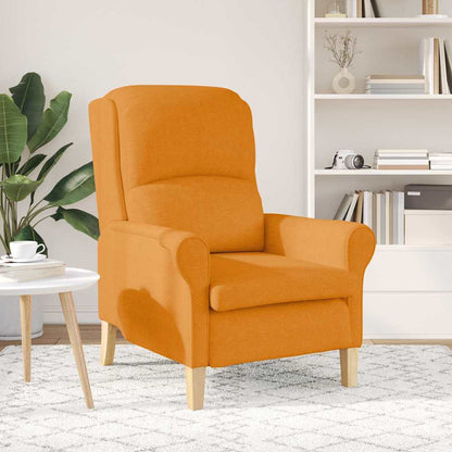 Fåtölj Gul Mörkgul 76 x 94 x 102 cm tyg