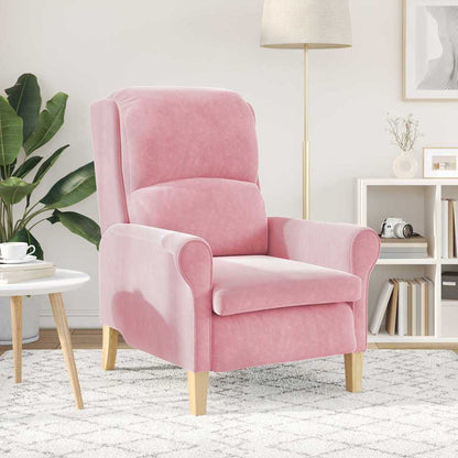 Fåtölj Rosa 76 x 94 x 102 cm Sammet