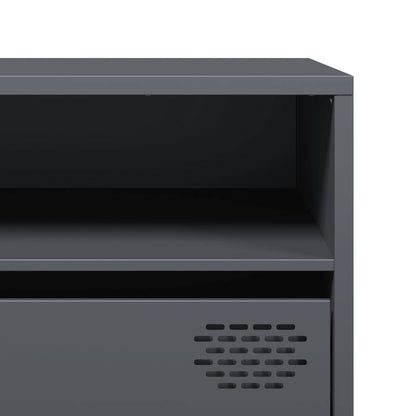 TV-Möbel DIV. TV-Bänk antracit 202x39x43,5 cm kallvalsat stål