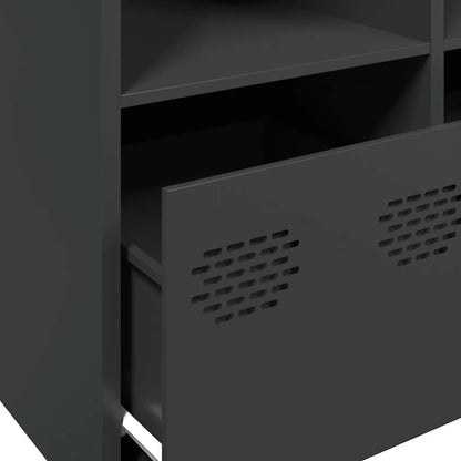 Skänk DIV. Svart 135x39x73,5 cm kallvalsat stål