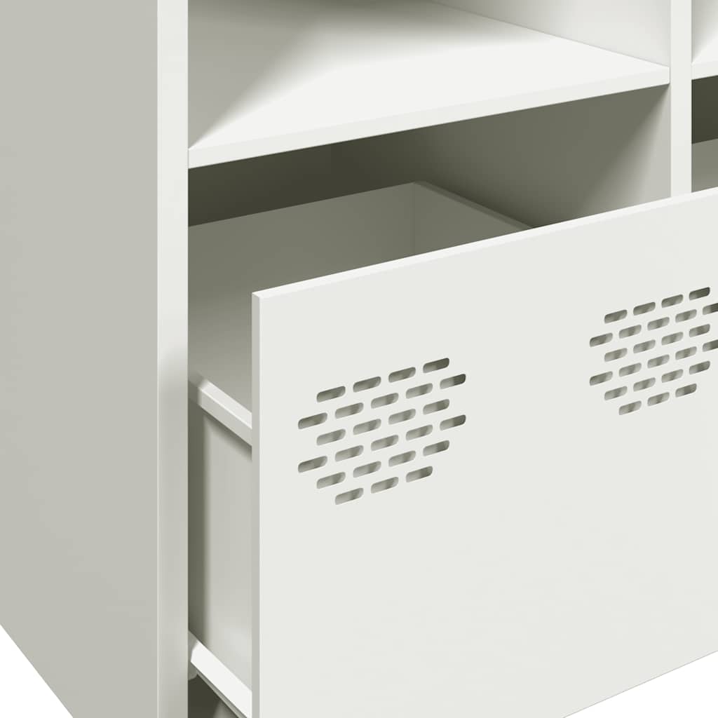 Skänk DIV. Vit 135x39x73,5 cm kallvalsat stål