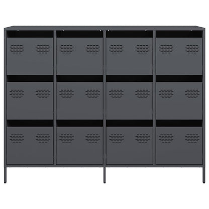 Skänk DIV. antracit 135x39x103,5 cm kallvalsat stål