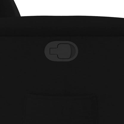 Fåtölj Svart Reclinerfåtölj tyg