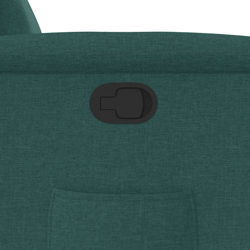 Fåtölj Grön Mörkgrön Reclinerfåtölj tyg