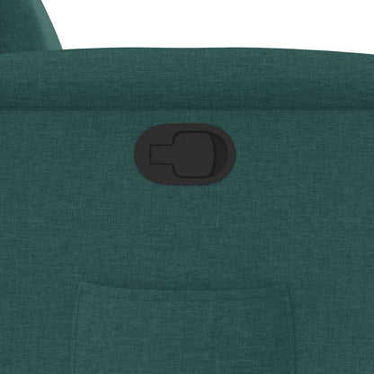 Fåtölj Grön Mörkgrön Reclinerfåtölj tyg