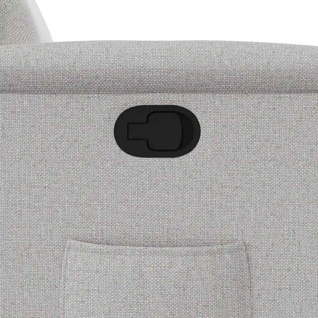 Fåtölj Grå molngrå tyg