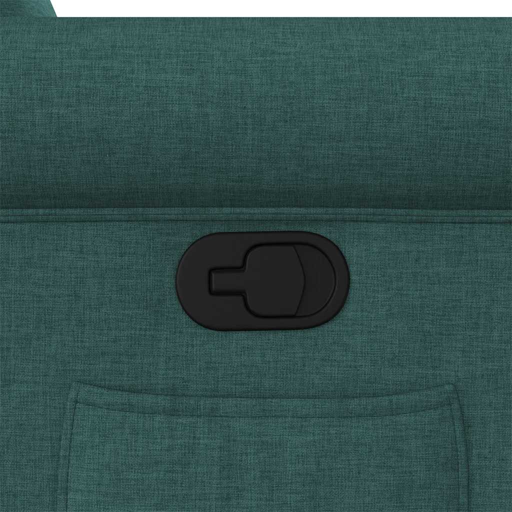 Fåtölj Grön Mörkgrön Reclinerfåtölj tyg