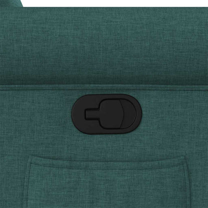 Fåtölj Grön Mörkgrön Reclinerfåtölj tyg