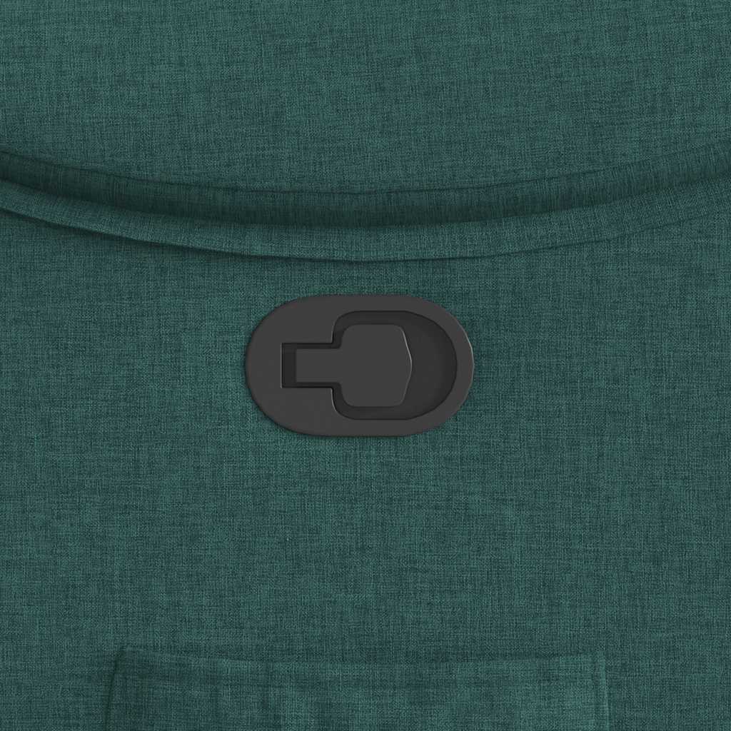 Fåtölj Grön Mörkgrön Reclinerfåtölj tyg