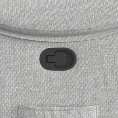 Fåtölj Grå molngrå tyg