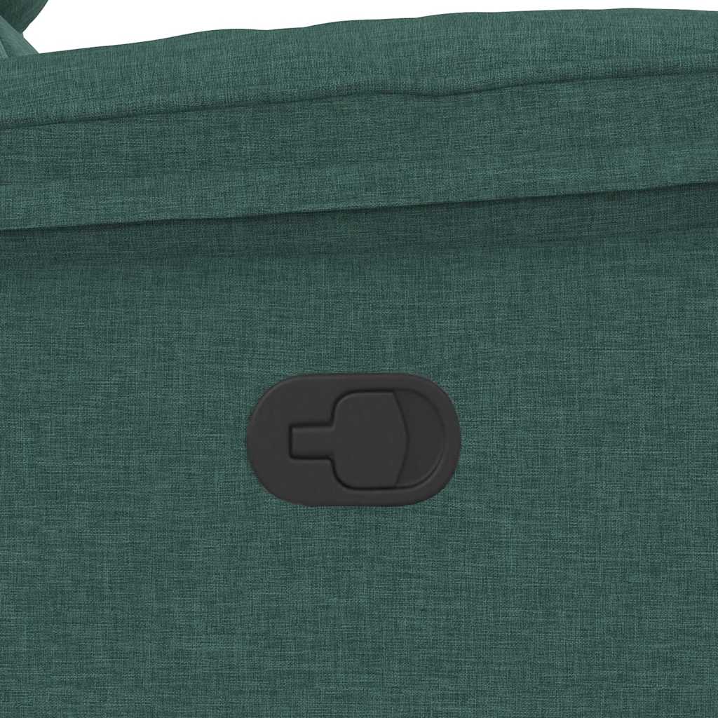 Fåtölj Grön Mörkgrön Reclinerfåtölj tyg