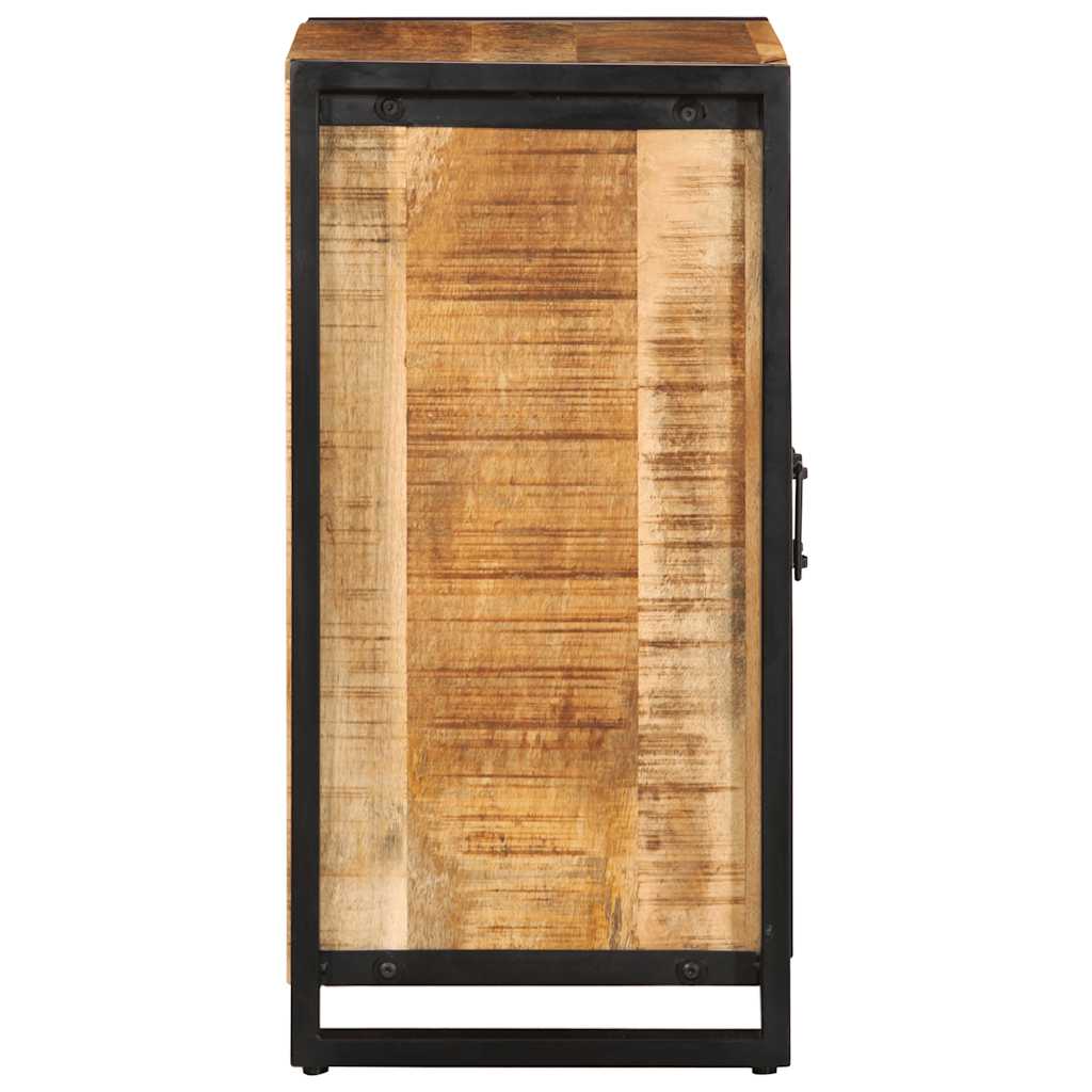 Skänk Trä 55x35x70 cm massivt grovt mangoträ