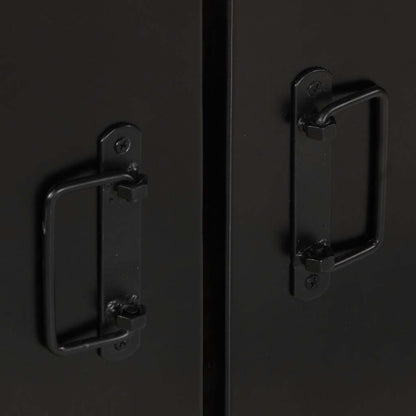 Skänk Trä flerfärgad 55x35x70 cm massivt återvunnet trä