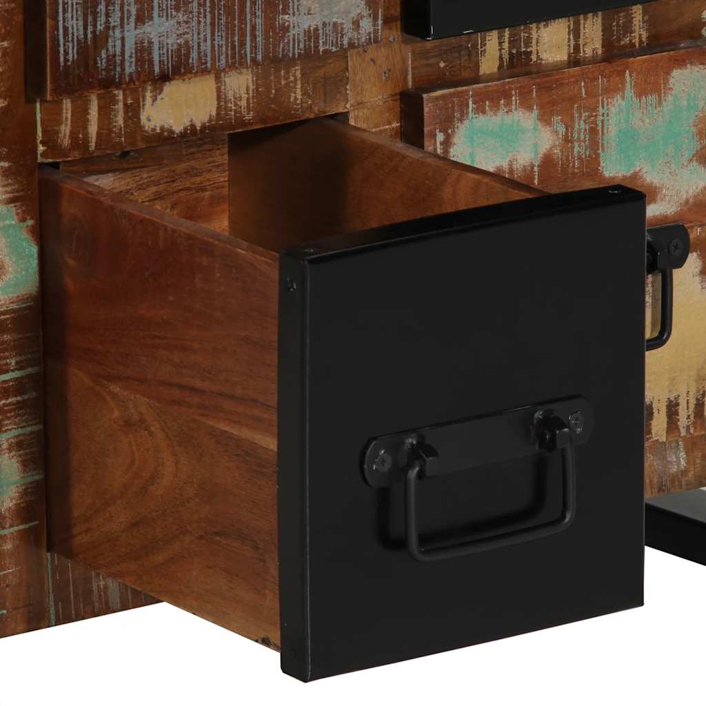 Skänk Trä 50x35x70 cm massivt återvunnet trä