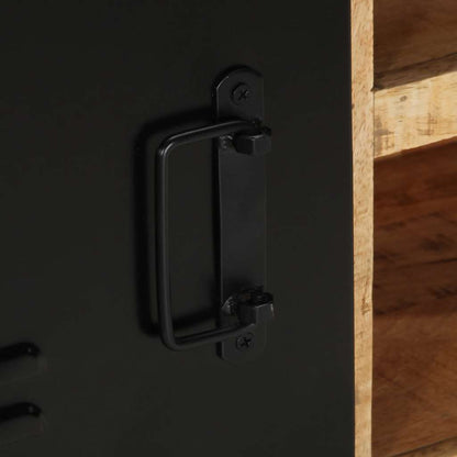 TV-Möbel Trä TV-Bänk 80x30x40 cm massivt grovt mangoträ