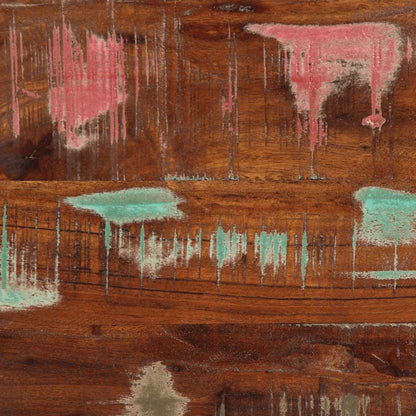 TV-Möbel Trä TV-Bänk 80x30x40 cm massivt Trä återvunnet