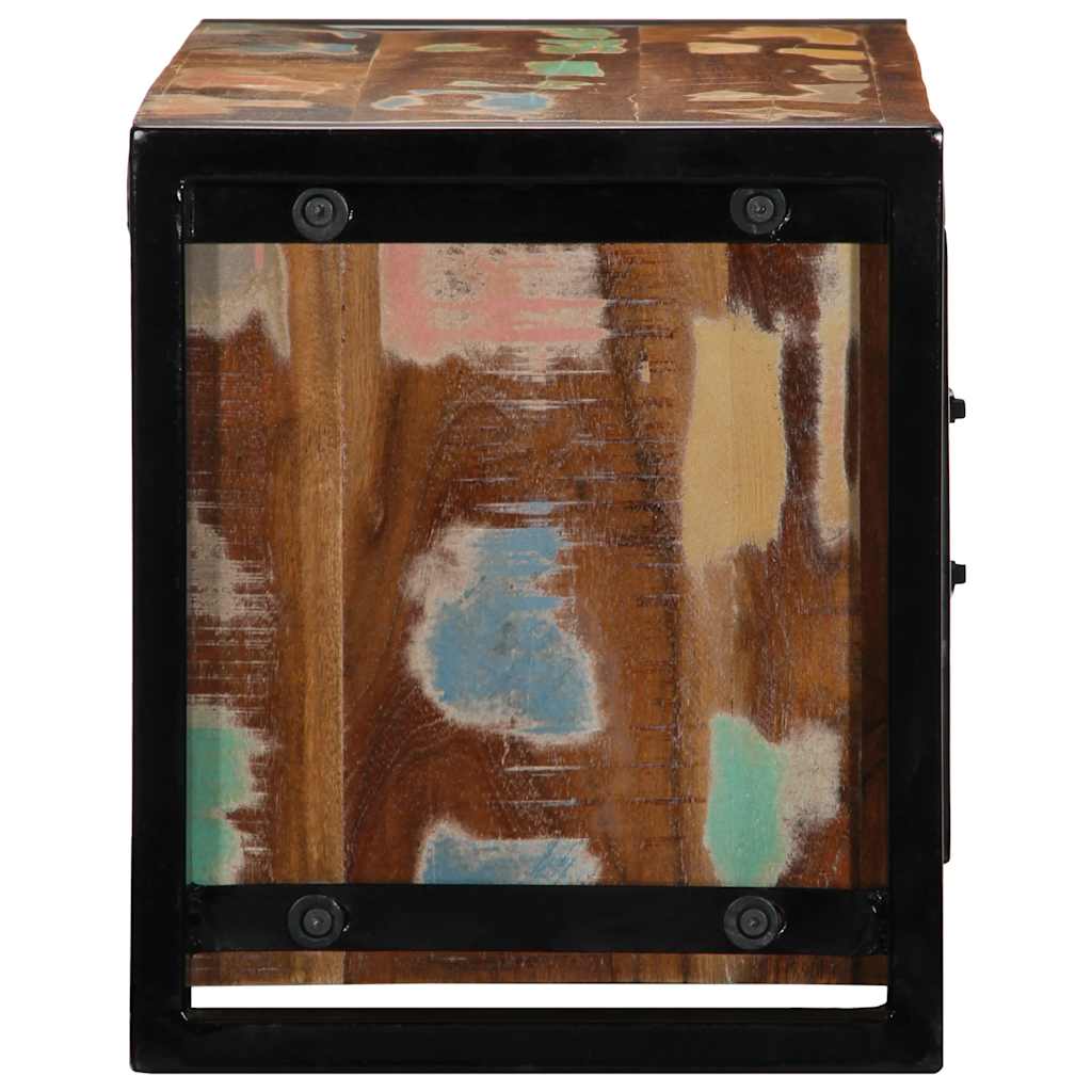 TV-Möbel Trä TV-Bänk 80x30x35 cm massivt återvunnet trä