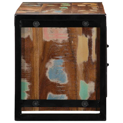 TV-Möbel Trä TV-Bänk 80x30x35 cm massivt återvunnet trä