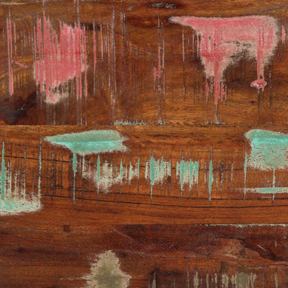 TV-Möbel Trä TV-Bänk 80x30x35 cm massivt återvunnet trä