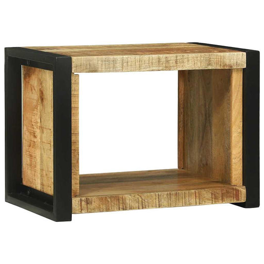 Vägghylla Trä Brun 55 x 35 x 40 cm Massivt Mangoträ