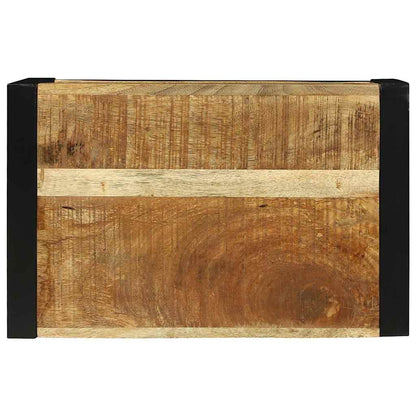 Vägghylla Trä Brun 55 x 35 x 40 cm Massivt Mangoträ