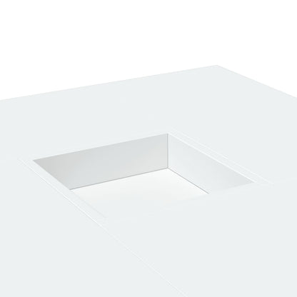 Soffbord Vit 80x80x40 cm