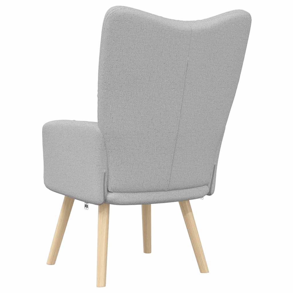 Fåtölj Grå molngrå tyg