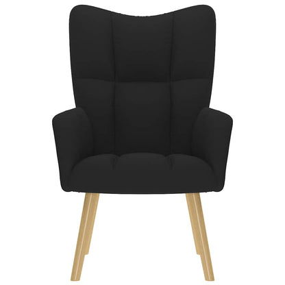 Fåtölj Svart Vilstol tyg