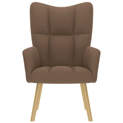 Fåtölj Brun Vilstol tyg