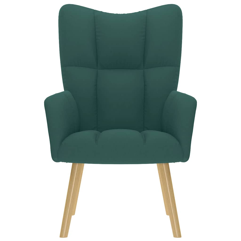Fåtölj Grön Mörkgrön Vilstol tyg