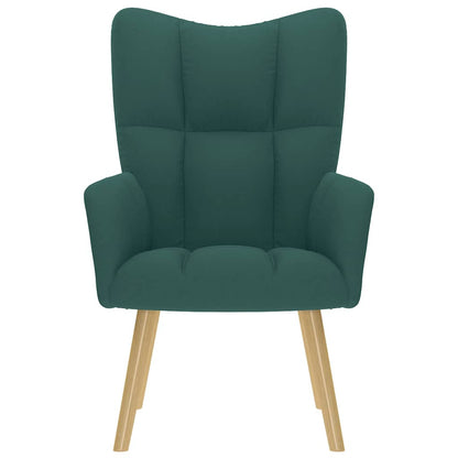 Fåtölj Grön Mörkgrön Vilstol tyg