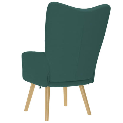 Fåtölj Grön Mörkgrön Vilstol tyg