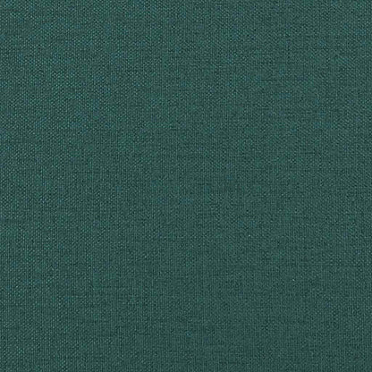 Fåtölj Grön Mörkgrön Vilstol med fotpall tyg