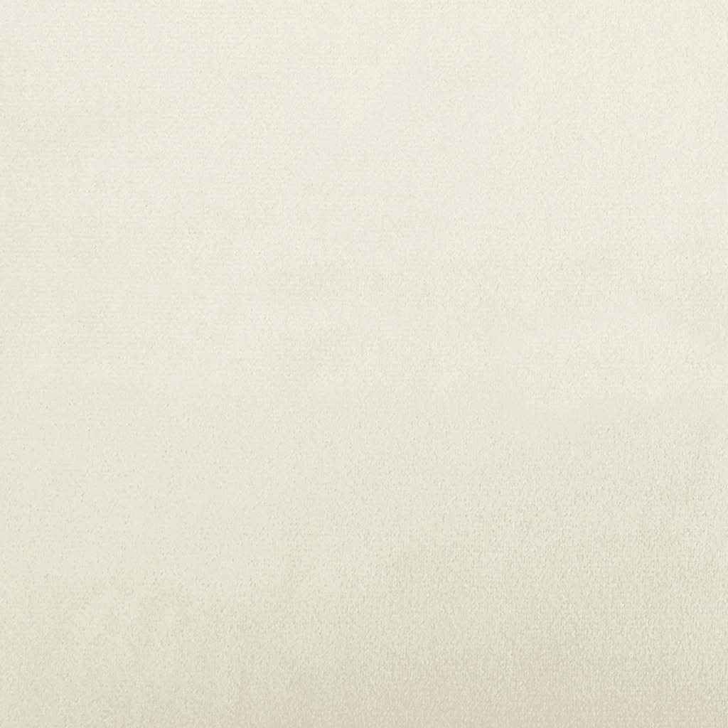 Fåtölj Gräddvit sammet