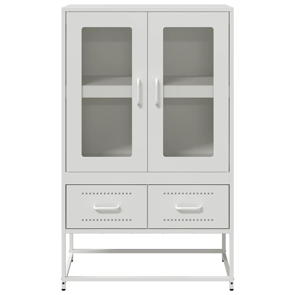 Skåp DIV. Vit 68x39x111,5 cm stål