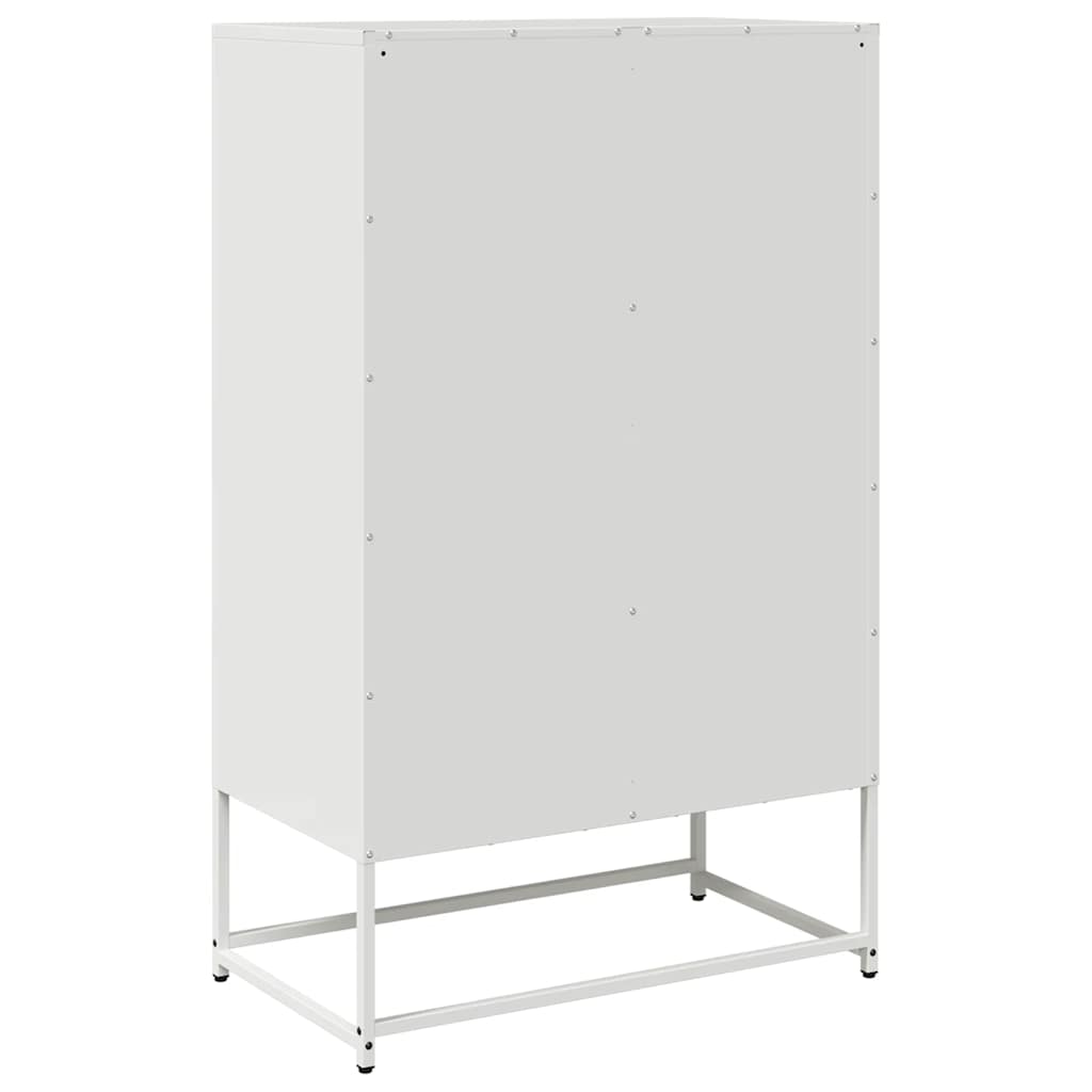 Skåp DIV. Vit 68x39x111,5 cm stål