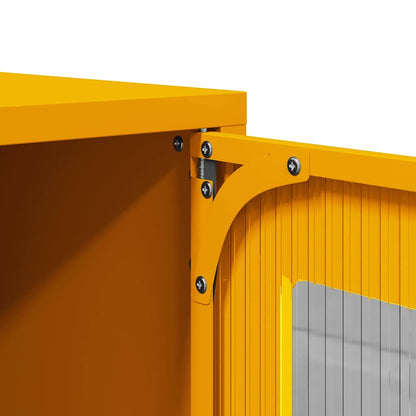 TV-Möbel DIV. TV-Skåp senapsgul 100,5x39x60,5 cm stål