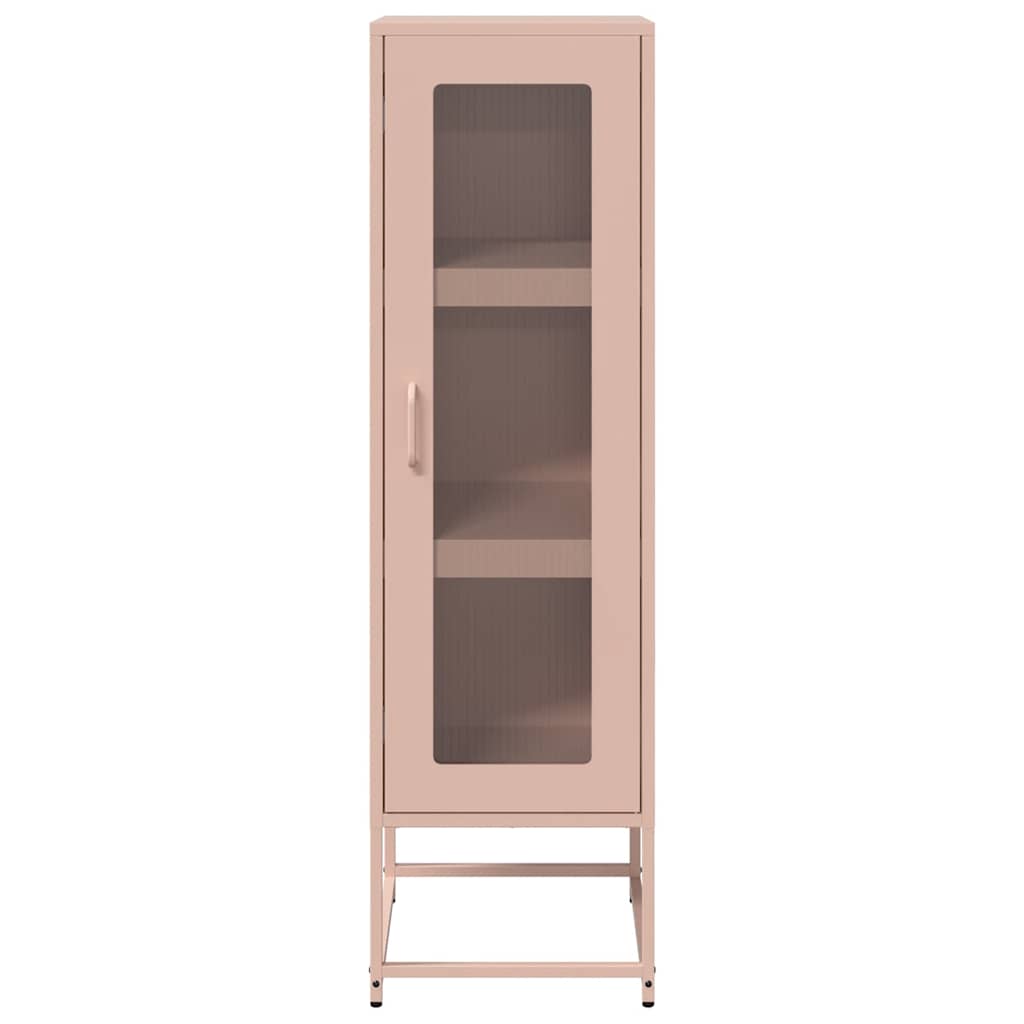 Skåp DIV. rosa 36x39x123 cm kallvalsat stål