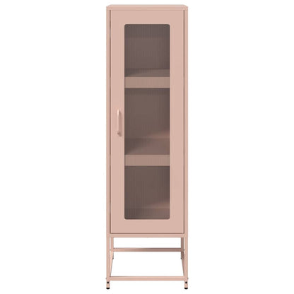 Skåp DIV. rosa 36x39x123 cm kallvalsat stål
