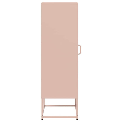 Skåp DIV. rosa 36x39x123 cm kallvalsat stål