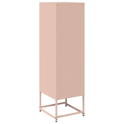 Skåp DIV. rosa 36x39x123 cm kallvalsat stål